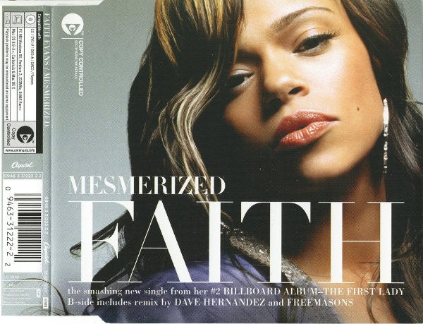 Faith Evans : Mesmerized (CD, Single, Copy Prot.)
