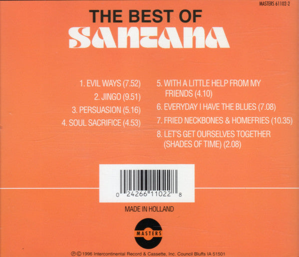 Santana : The Best Of Santana (CD, Comp)