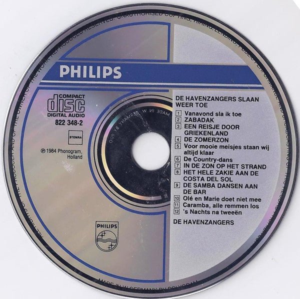 De Havenzangers : Slaan Weer Toe (CD, Album, RE)
