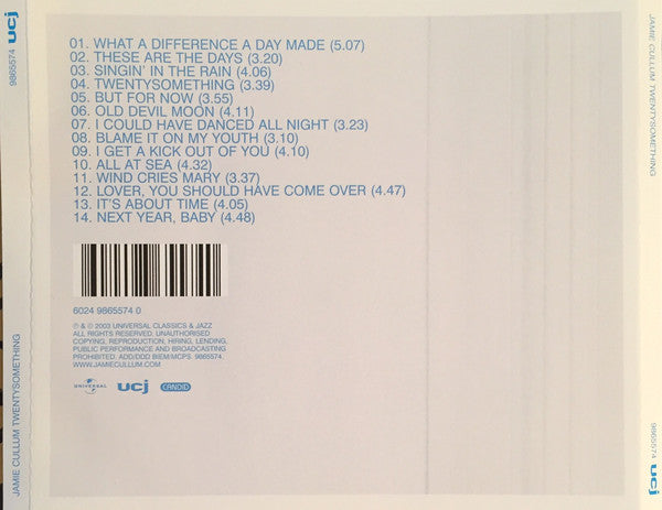 Jamie Cullum : Twentysomething (CD, Album)