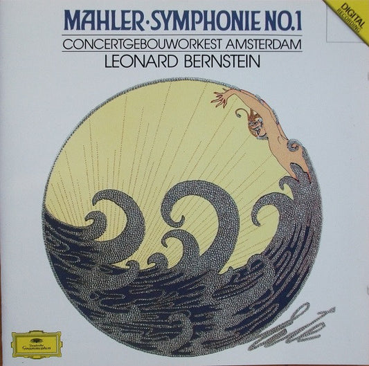 Mahler* - Concertgebouworkest Amsterdam*, Leonard Bernstein : Symphonie No. 1 (CD, Album)