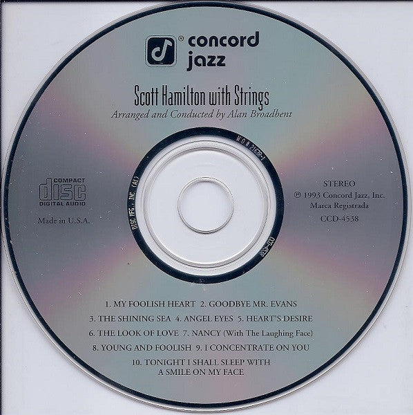 Scott Hamilton : With Strings (CD, Album)
