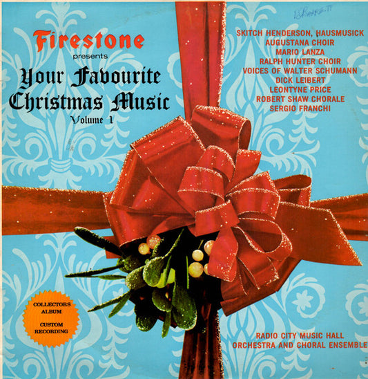 Various : Firestone Presents Your Favourite Christmas Music Volume 1 (LP, Comp)
