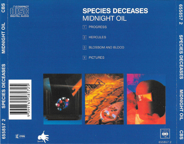 Midnight Oil : Species Deceases (CD, EP, RE, RM)
