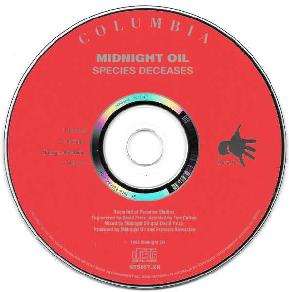 Midnight Oil : Species Deceases (CD, EP, RE, RM)
