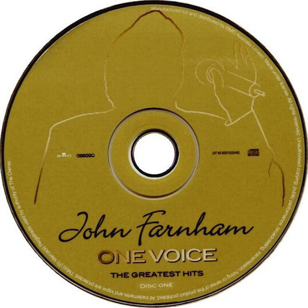 John Farnham : One Voice - The Greatest Hits (2xCD, Comp, RE)