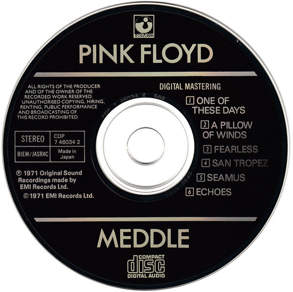 Pink Floyd : Meddle (CD, Album, RE)