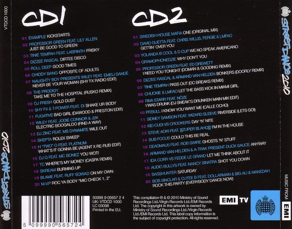 Various : Street Dance 2010 (2xCD, Comp)