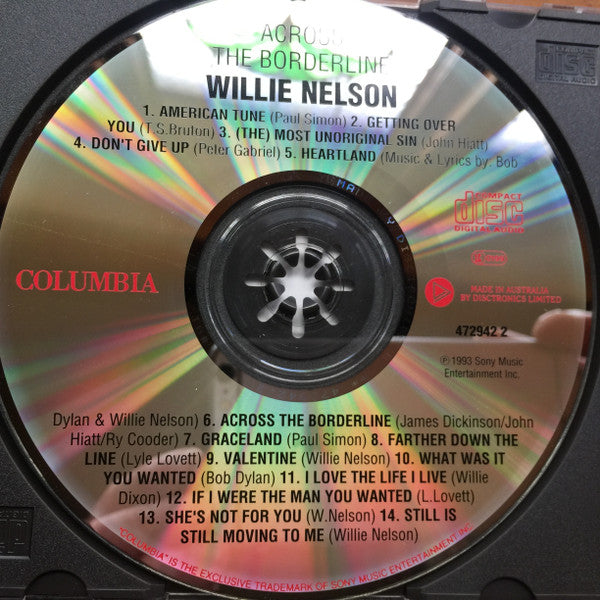 Willie Nelson : Across The Borderline (CD, Album)
