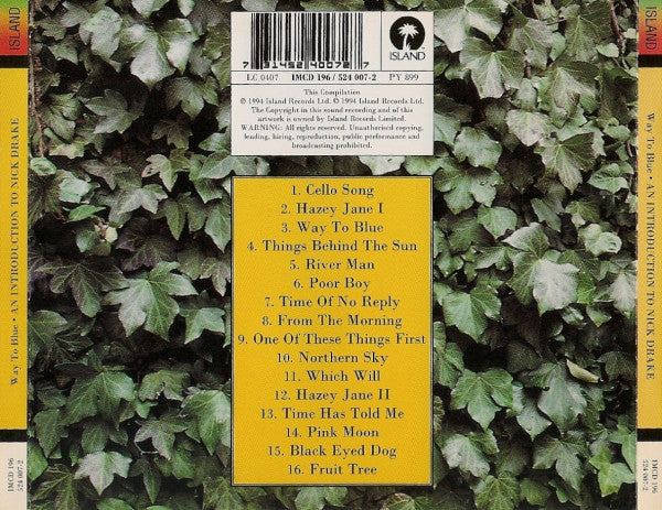 Nick Drake : Way To Blue - An Introduction To Nick Drake (CD, Comp)