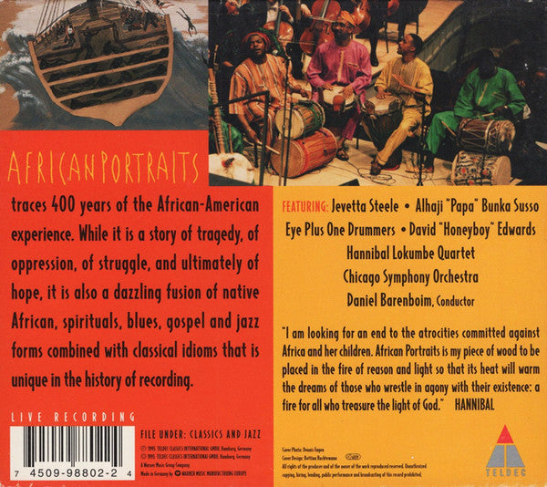 Hannibal* - Chicago Symphony Orchestra - Barenboim* : African Portraits (CD, Album)