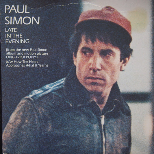 Paul Simon : Late In The Evening (7", Single)