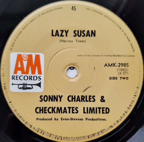 Sonny Charles : Black Pearl  (7", Single)