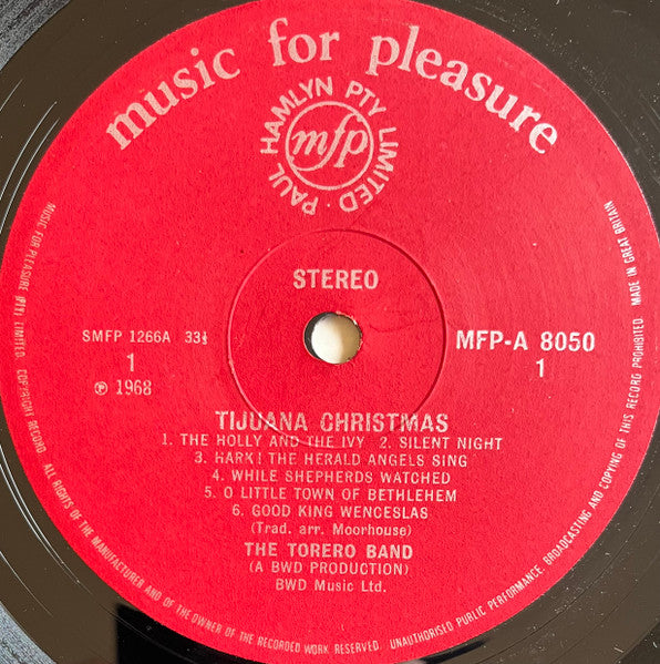 The Torero Band : Tijuana Christmas (LP)