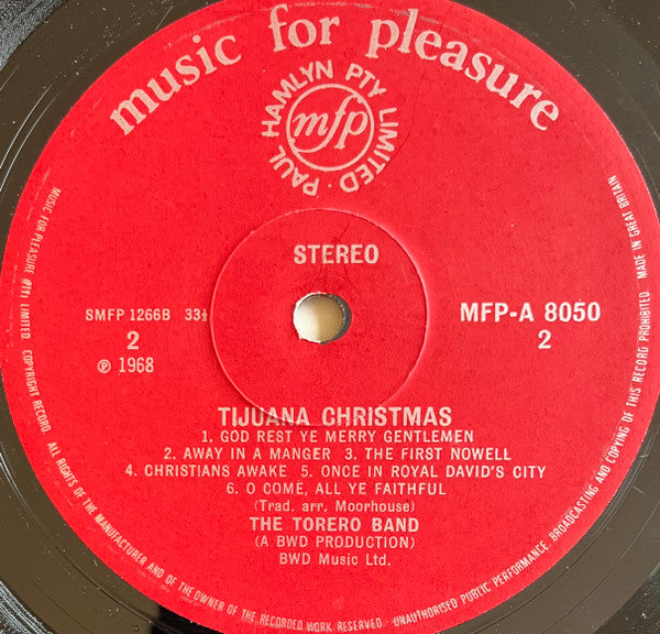 The Torero Band : Tijuana Christmas (LP)
