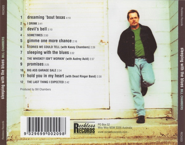Bill Chambers : Sleeping With The Blues (CD, Album)