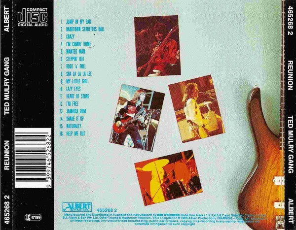 Ted Mulry Gang : Reunion (CD, Comp)