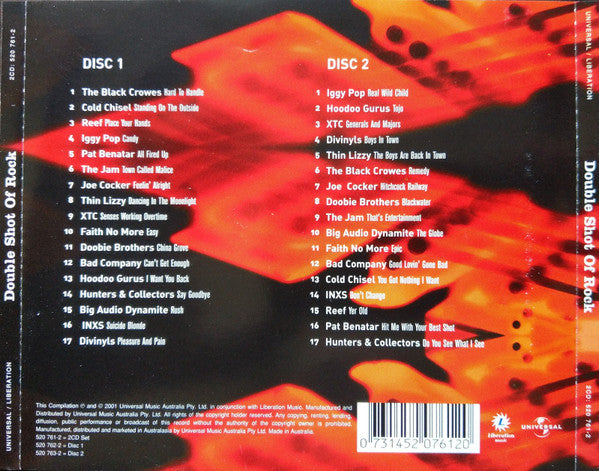 Various : Double Shot Of Rock (2xCD, Comp)