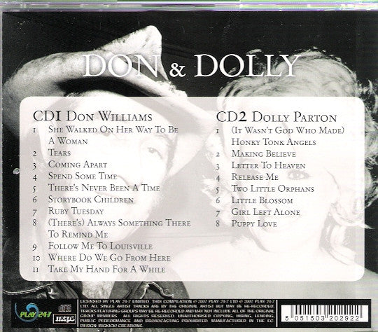 Don* & Dolly* : Don & Dolly - Greatest Hits (2xCD, Comp)