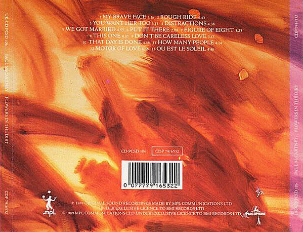 Paul McCartney : Flowers In The Dirt (CD, Album)