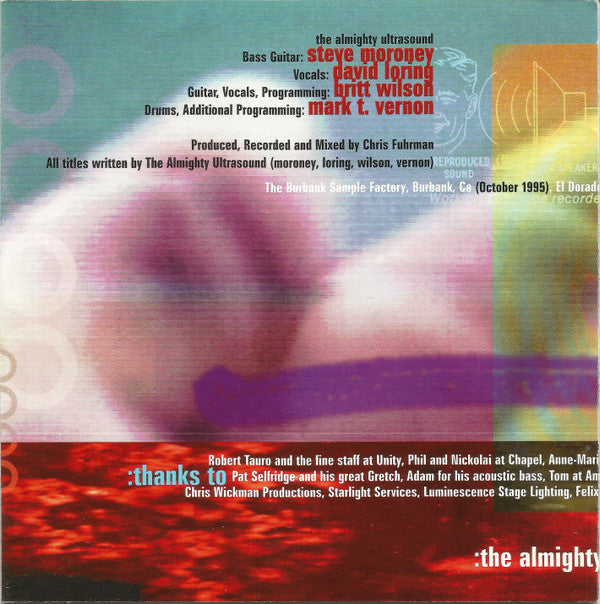 The Almighty Ultrasound : Sonic Bloom (CD, Album)