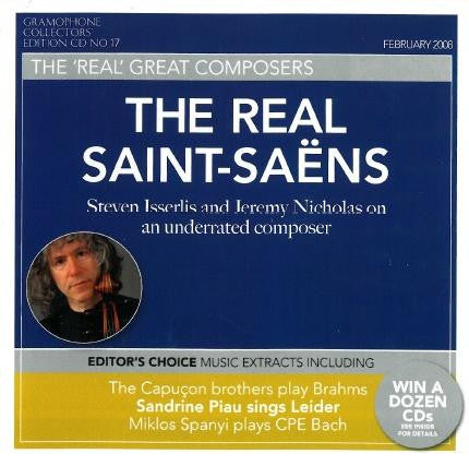 Various : Gramophone Collectors' Edition CD No 17: The Real Saint-Saëns (CD, Comp)