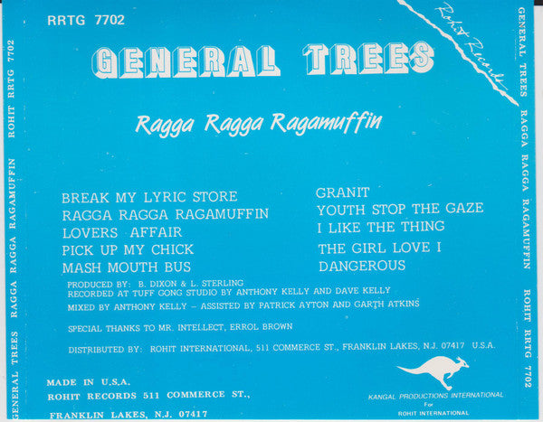 General Trees : Ragga Ragga Raggamuffin (CD, Album)