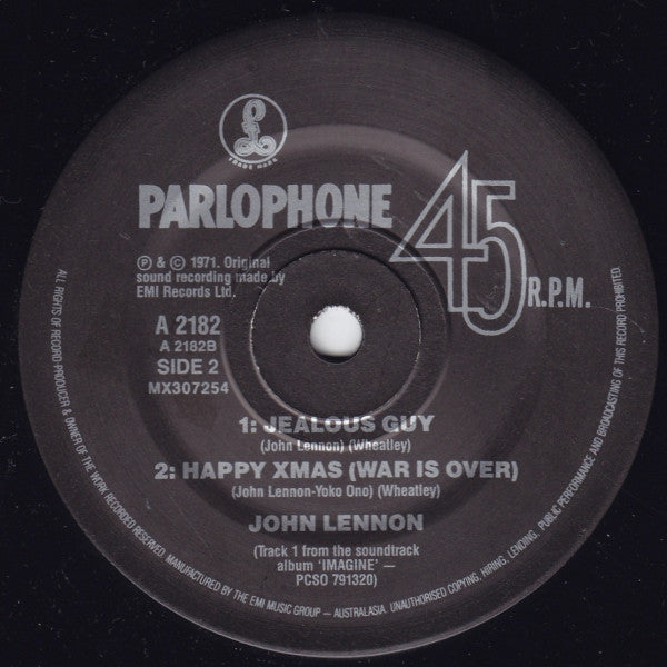 John Lennon : Imagine (7")