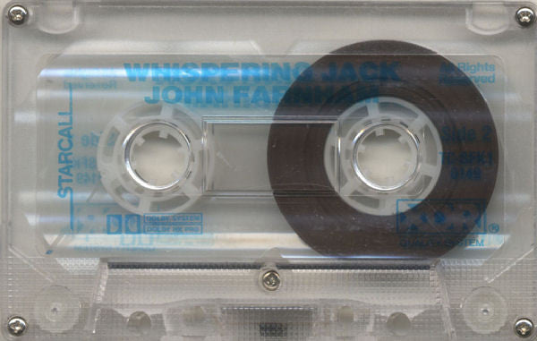 John Farnham : Whispering Jack (Cass, Album, Dol)