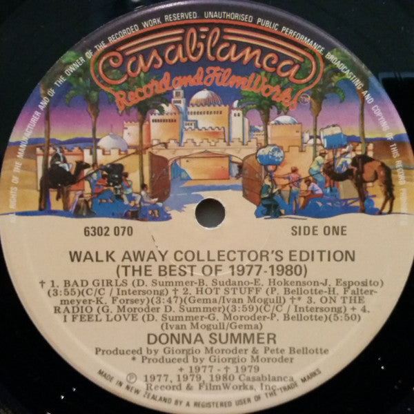 Donna Summer : Walk Away Collector's Edition (The Best Of 1977-1980) (LP, Comp)
