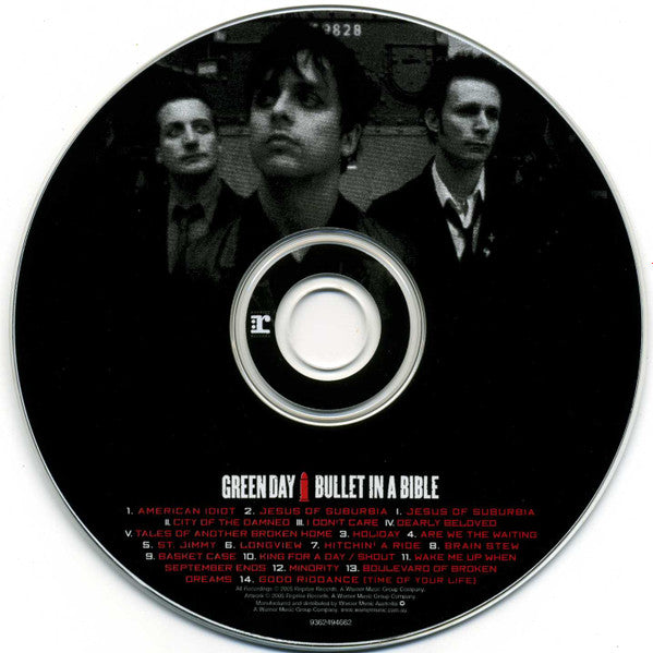 Green Day : Bullet In A Bible (CD + DVD-V, PAL + Dig)