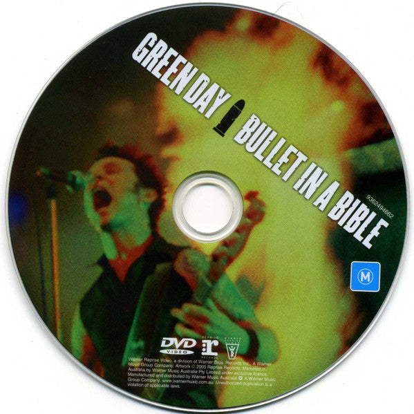 Green Day : Bullet In A Bible (CD + DVD-V, PAL + Dig)