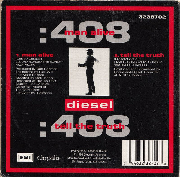 Diesel (3) : Man Alive (CD, Single)