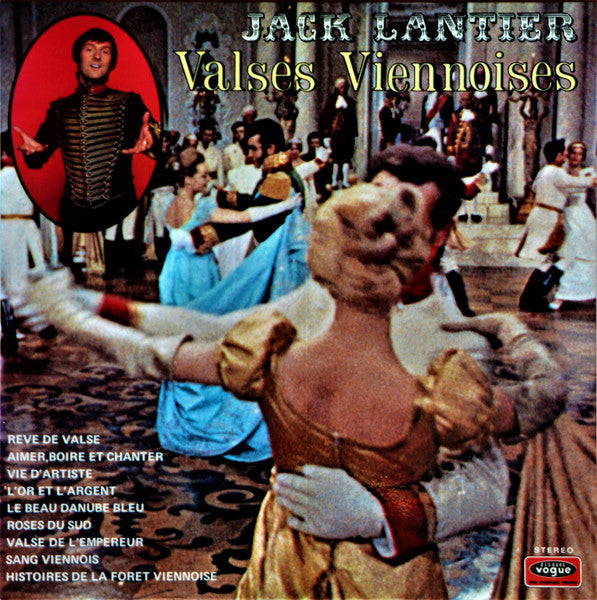 Jack Lantier : Valses Viennoises (LP, Gat)