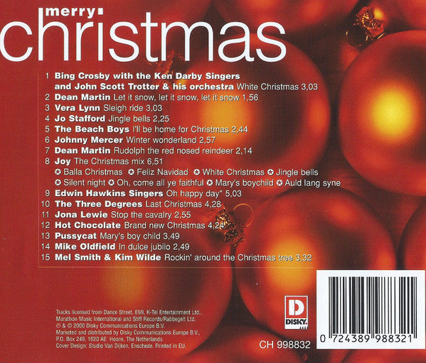 Various : Merry Christmas  (CD, Comp)
