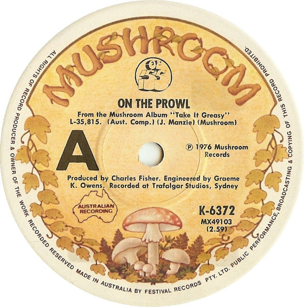 Ol' 55 : On The Prowl / This Little Girl (7", Single)