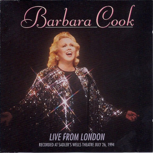 Barbara Cook : Live From London (CD, Album)