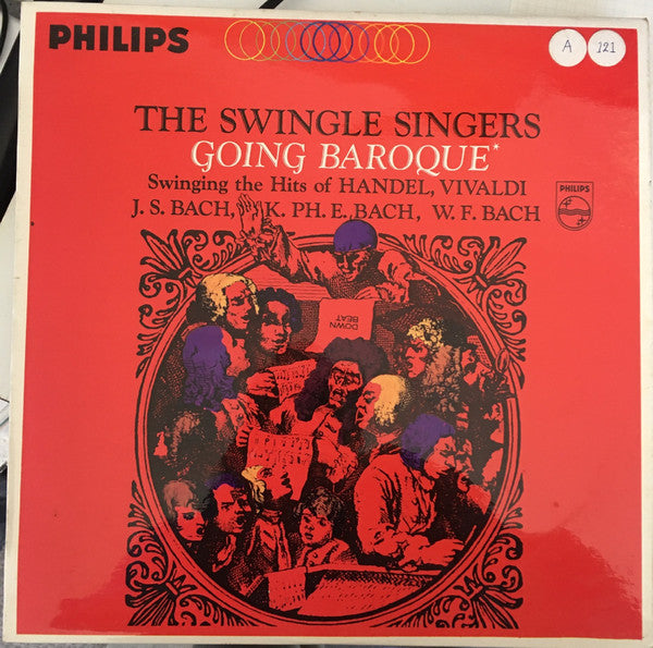 Les Swingle Singers : Going Baroque (LP, Album, Mono)