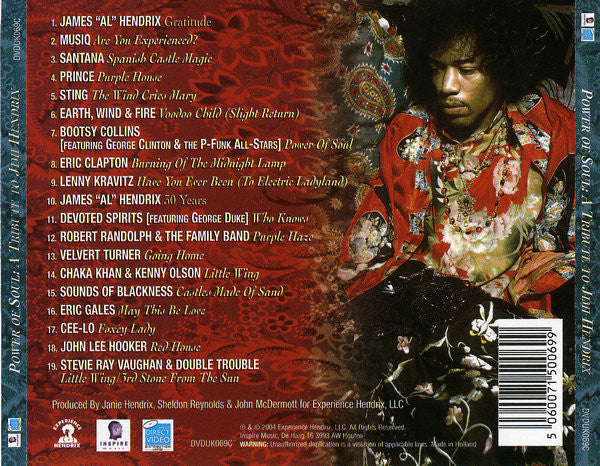 Various : Power Of Soul (A Tribute To Jimi Hendrix) (CD, Album)