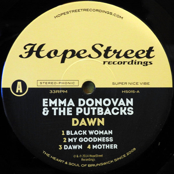 Emma Donovan & The PutBacks : Dawn (LP, Album)