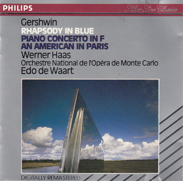 Gershwin* - Werner Haas, Orchestre National De L'Opéra De Monte-Carlo, Edo de Waart : Rhapsody In Blue / Piano Concerto In F / An American In Paris (CD, Comp, RM)