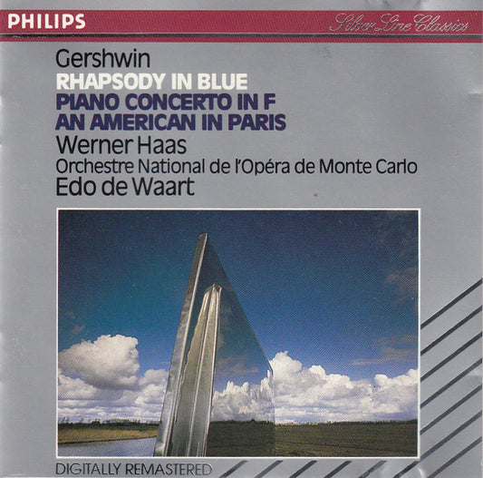 Gershwin* - Werner Haas, Orchestre National De L'Opéra De Monte-Carlo, Edo de Waart : Rhapsody In Blue / Piano Concerto In F / An American In Paris (CD, Comp, RM)