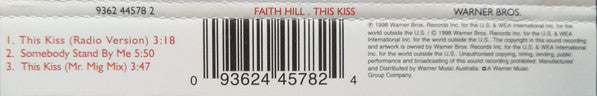 Faith* : This Kiss (CD, Single)