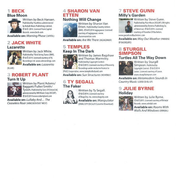 Various : The Best Of  2014 (15 Tracks Hand-Picked By MOJO From The Year's Finest Albums) (CD, Comp)