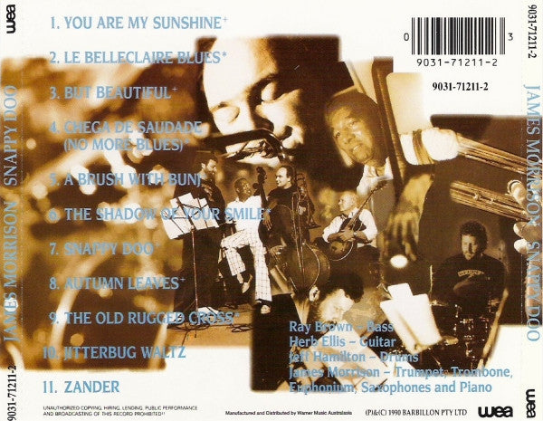 James Morrison : Snappy Doo (CD)