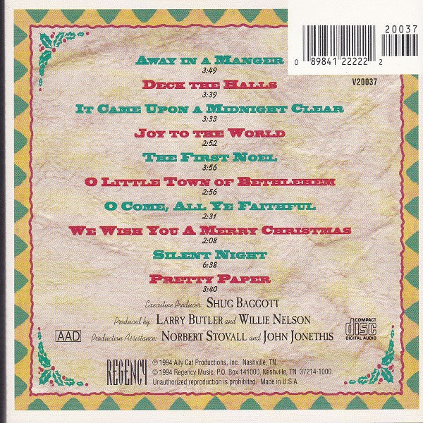 Willie Nelson : Christmas With Willie Nelson (CD, Album)