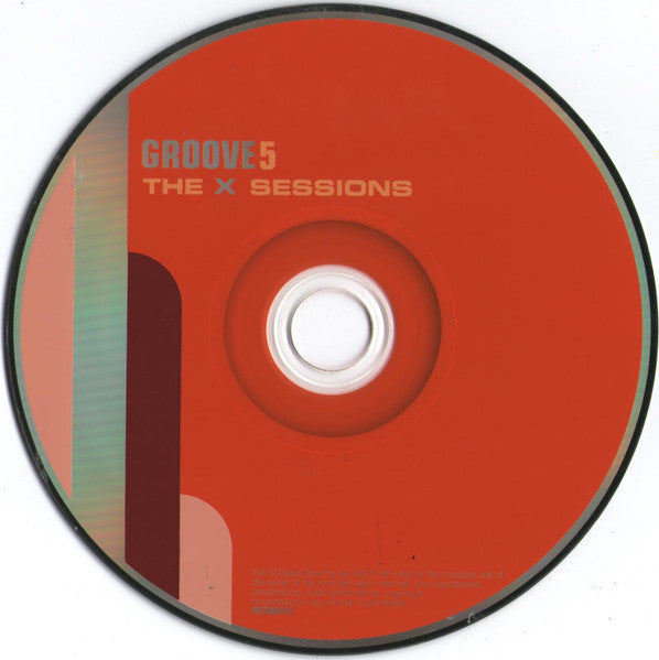 Various : Groove5 - The X Sessions (CD, Comp)