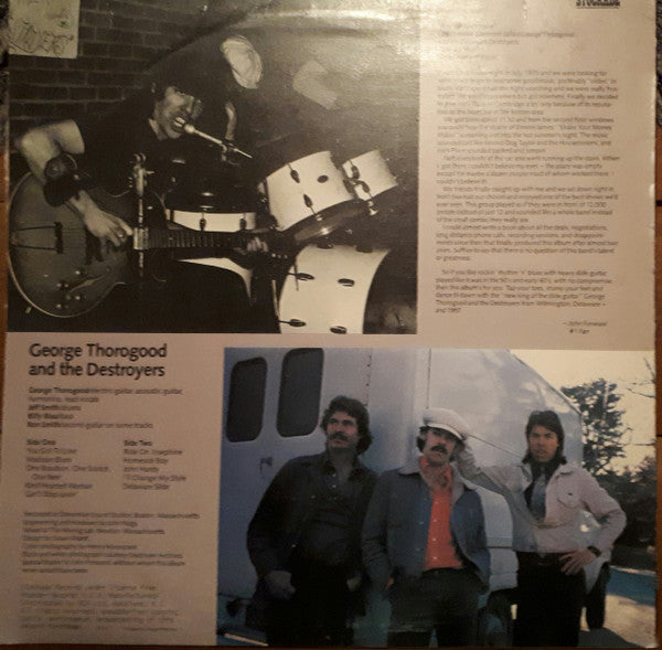 George Thorogood And The Destroyers* : George Thorogood And The Destroyers (LP, Album)