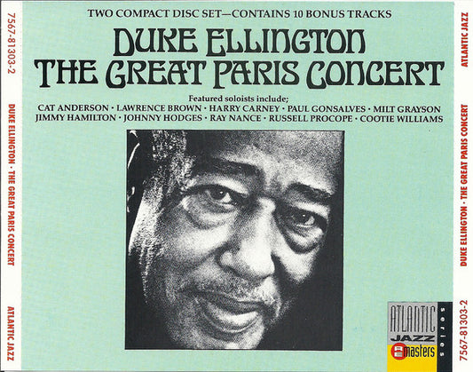 Duke Ellington : The Great Paris Concert (2xCD)
