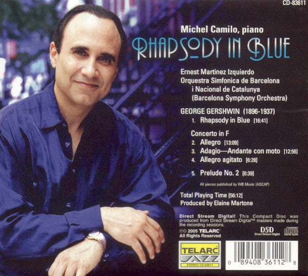 Michel Camilo, Ernest Martínez Izquierdo, Barcelona Symphony Orchestra* : Rhapsody In Blue (CD, Album)
